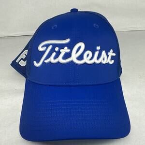 Titleist "Pro V1" "Footjoy" Hat Cap "Golf" Casual "Blue/White" M/L